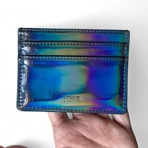 Vince Camuto Iridescent Card Holder